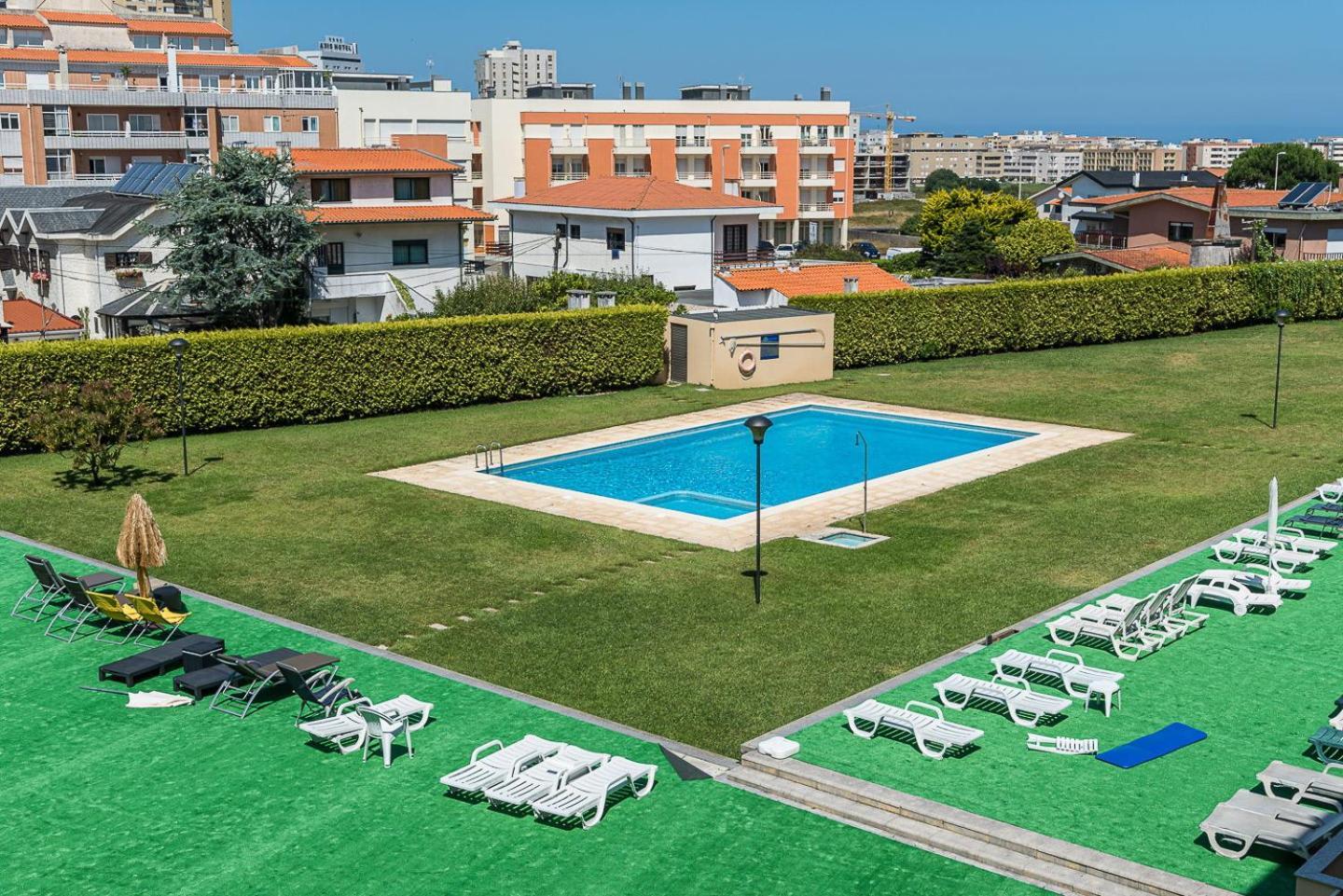 Apartament Guestready - Luxe Living By The Pool Póvoa de Varzim Zewnętrze zdjęcie